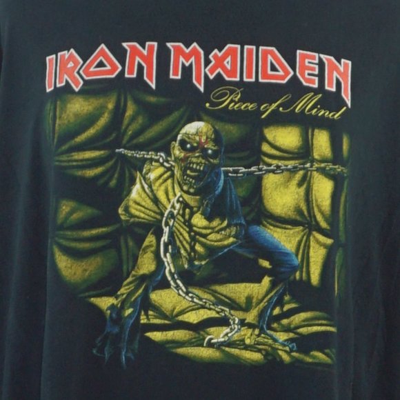 Vintage Y2k Iron Maiden World Piece Tour 83 Shirt 3x - Picture 2 of 8